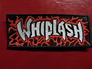 WHIPLASH…  Embroidered Patch  (thrash metal)   U.S.A   1267