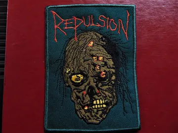 REPULSION  Embroidered Patch  (death metal)    U.S.A   927
