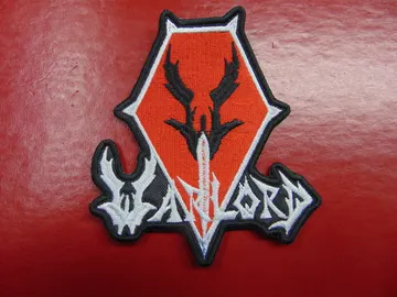 WARLORD…  Embroidered Patch  (heavy metal)   U.S.A   2901