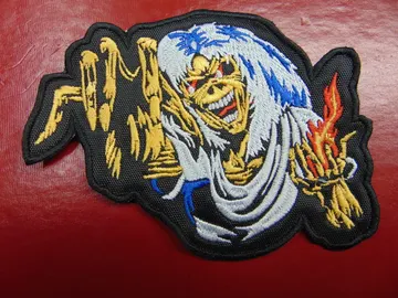 IRON MAIDEN…   Embroidered Patch  (nwobhm)   U.K   3096