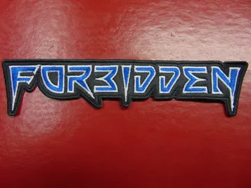 FORBIDDEN… Embroidered Patch  (thrash metal)  U.S.A   2845