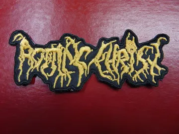 ROTTING CHRIST  Embroidered Patch  (gothic black)  Greece   825