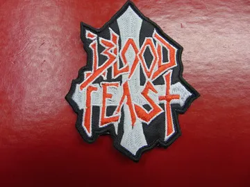 BLOOD FEAST…  Embroidered Patch  (death thrash)   U.S.A   1572
