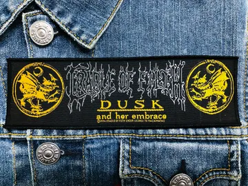 CRADLE OF FILTH…  Official Woven Patch  (symphony black)   U.K   (173)