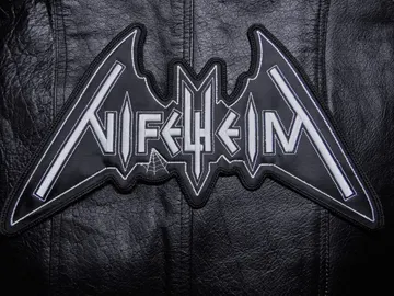 NIFELHEIM…  Embroidered Backpatch  (black thrash)   Sweden   225*