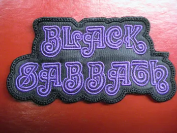 BLACK SABBATH…  Embroidered Patch  (nwobhm)    U.K   976*