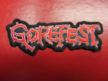 GOREFEST…  Embroidered Patch  (death metal)    Netherlands   2150**
