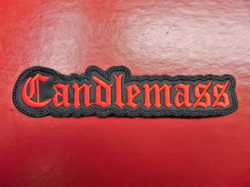 CANDLEMASS…   Embroidered Patch  (doom metal)   Sweden   2149**