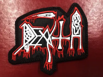 DEATH…  Embroidered Patch  (thrash metal)    U.S.A   472*