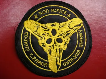 CORONER…  Embroidered Patch  (thrash metal)    Switzerland   1154**