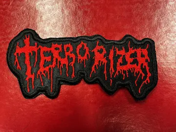 TERRORIZER…  Embroidered Patch  (death grind)   U.S.A   2146