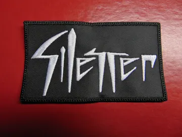 SILENCER  Embroidered Patch  (depressive black)   Sweden   1376*