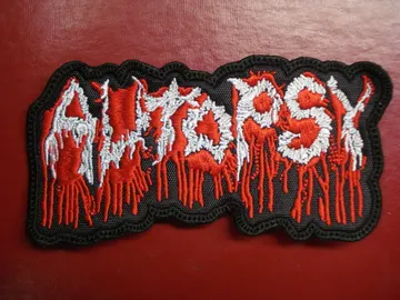 AUTOPSY…  Embroidered Patch  (death grind)    U.S.A   460**