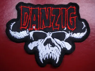 DANZIG…  Embroidered Patch  (goth metal)    U.S.A   1321**