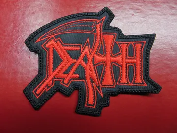 DEATH…  Embroidered Patch …(death metal)   U.S.A   2192**