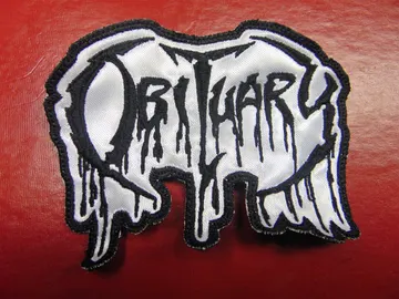OBITUARY…  Embroidered Patch  (death metal)   U.S.A  1982*