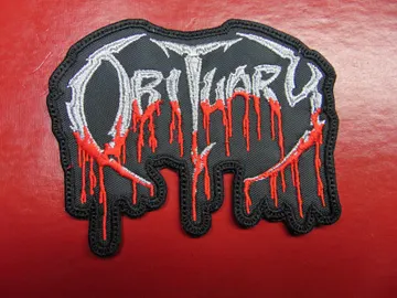 OBITUARY…   Embroidered Patch  (death metal)    U.S.A   2127**