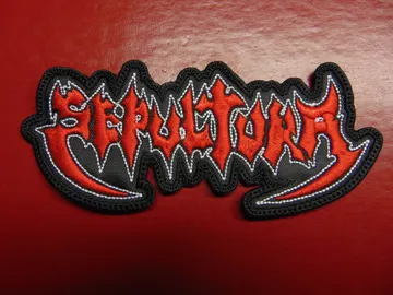 SEPULTURA…  Embroidered Patch  (death thrash)    Brazil   1365*
