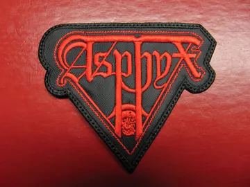 ASPHYX…  Embroidered Patch  (death thrash)   Netherlands   234*