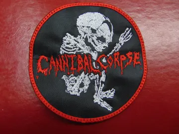CANNIBAL CORPSE…  Embroidered Patch  (death metal)  U.S.A   915*