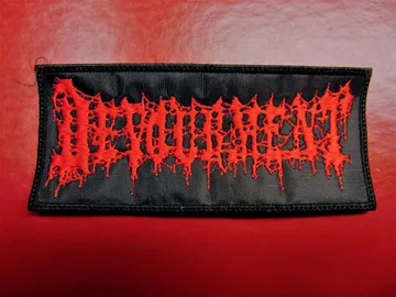 DEVOURMENT…   Embroidered Patch  (gore grind)   U.S.A  1935**