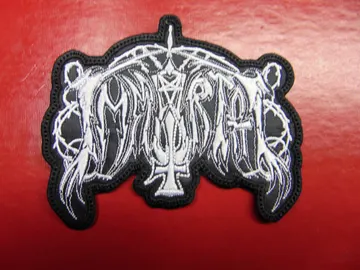 IMMORTAL…  Embroidered Patch  (black metal)    Norway   2118**