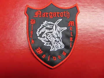 NARGAROTH…  Embroidered Patch  (black metal)    Germany   2114**