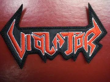 VIOLATOR…  Embroidered Patch  (thrash metal)    Brazil   2257**