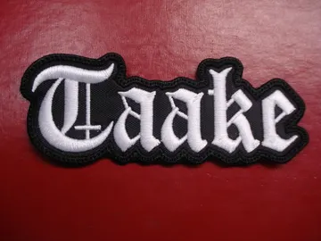 TAAKE…  Embroidered Patch (black metal)    Norway   340**