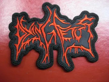DYING FETUS…  Embroidered Patch  (death grind)   U.S.A   2005*