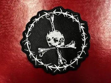REVENGE…  Embroidered Patch  (war metal)    Canada   2154