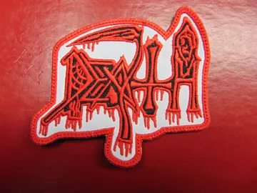 DEATH… Embroidered Patch  (thrash metal)    U.S.A   2152**