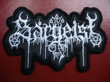 SARGEIST…  Embroidered Patch  (black metal)     Finland   753**