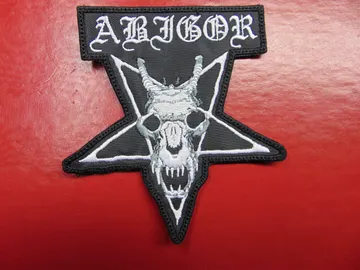 ABIGOR…  Embroidered Patch  (black metal)   Austria   2188**