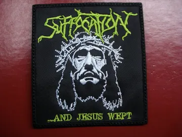 SUFFOCATION…  Embroidered Patch  (death metal)   U.S.A   136**