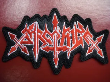 SARCOFAGO…  Embroidered Patch  (black death)    Brazil   671**