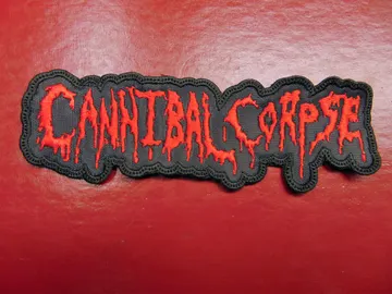 CANNIBAL CORPSE…  Embroidered Patch  (death metal)    U.S.A   921**