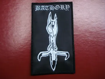 BATHORY…  Embroidered Patch  (epic black)    Sweden   179**