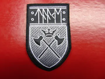 TAAKE…  Embroidered Patch  (black metal)   Norway   1905*