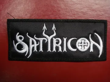SATYRICON…  Embroidered Patch  (black metal)    Norway   188**