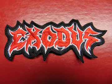 EXODUS…  Embroidered Patch  (thrash metal)    U.S.A   1394*