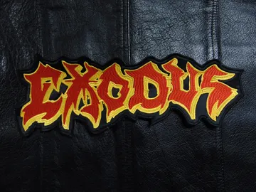 EXODUS…  Embroidered Backpatch  (thrash metal)    U.S.A  015