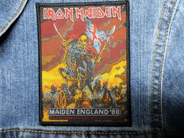 IRON MAIDEN…  Official Woven Patch  (nwobhm)    U.K   (1529)