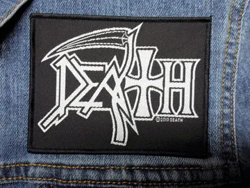 DEATH…  Official Woven Patch  (death metal)    U.S.A   (1993)