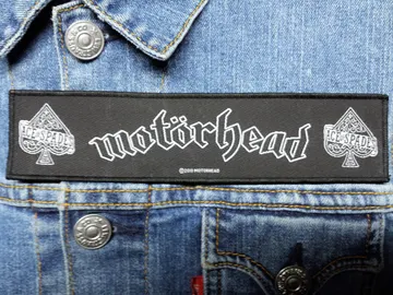 MOTORHEAD…  Official Woven Patch  (nwobhm)    U.K   (1612)