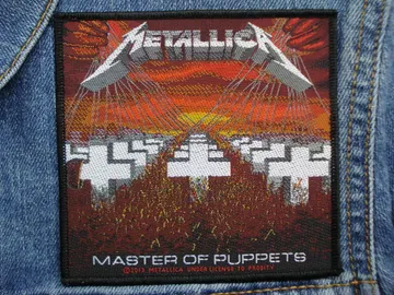 METALLICA…  Official Woven Patch  (thrash metal)   U.S.A   (RAZA009)