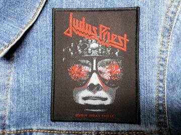 JUDAS PRIEST…  Official Woven Patch  (nwobhm)    U.K   (1550)
