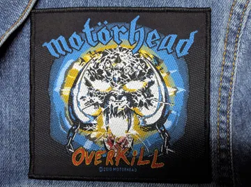 MOTORHEAD…  Official Woven Patch  (nwobhm)   U.K   (1533)