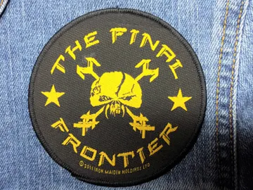 IRON MAIDEN… Official Woven Patch  (nwobhm)    U.K   (1530)