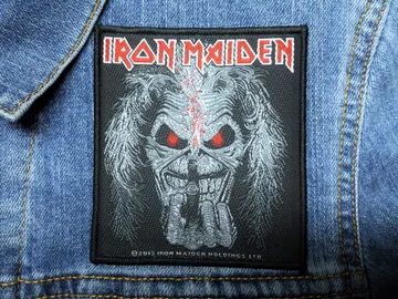 IRON MAIDEN…  Official Woven Patch  (nwobhm)    U.K   (1526)